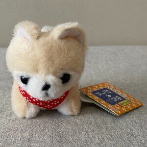 NWT Amuse Mameshiba San Kyodai Kakurenbo Dog Plush Collection Sasuke 3.5"